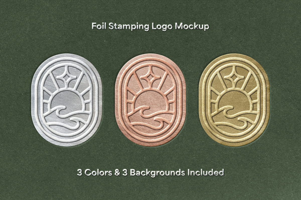 Foil Stamp Paper Mockup, a Layer Style Add-On by Design Squad (Photo 1 of 5)