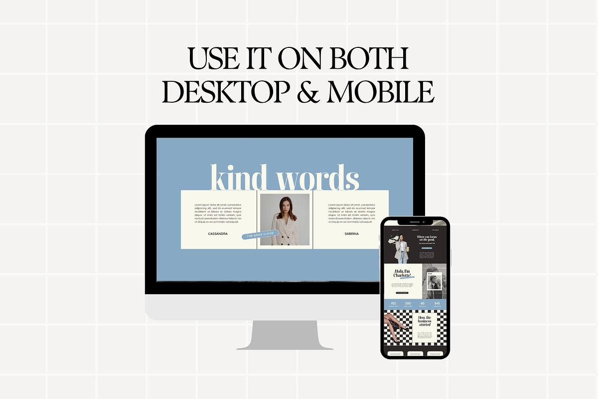 Canva Website Template, a Landing Page Template by Anna Design Studio (Photo 7 of 8)