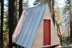 Micro A-Frame Cabin Plans