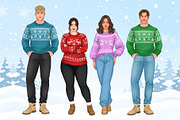 Christmas Character Creator, a Person Illustration by Elenbushe (Thumbnail 18 of 20)