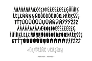 JOYBOX | Cutout font + Outline, a Sans Serif Font by Fontstein (Thumbnail 7 of 12)