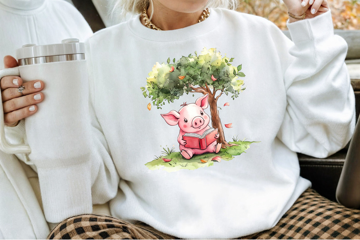 Pig Farm Clipart, an Illustration by Sublimation Artist (Photo 4 of 6)