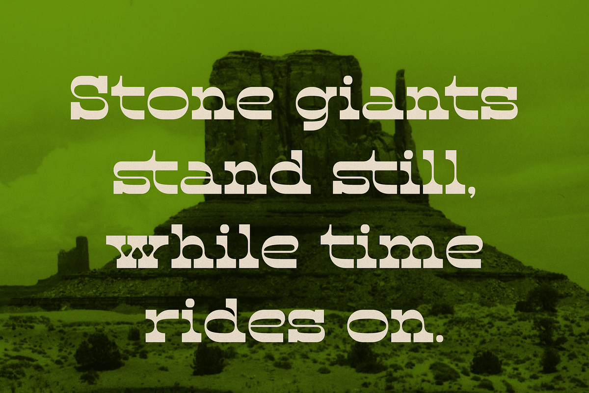 Abron Clinton | Western Slab Serif, a Slab Serif Font by gracetype_studio (Photo 2 of 12)