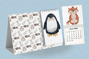 Arctic Animals - Cute Watercolor, an Illustration by Amarawolf's Art (Thumbnail 5 of 8)