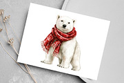 Cute Cartoon Christmas Clipart, an Illustration by Canvas Craft (Thumbnail 4 of 7)