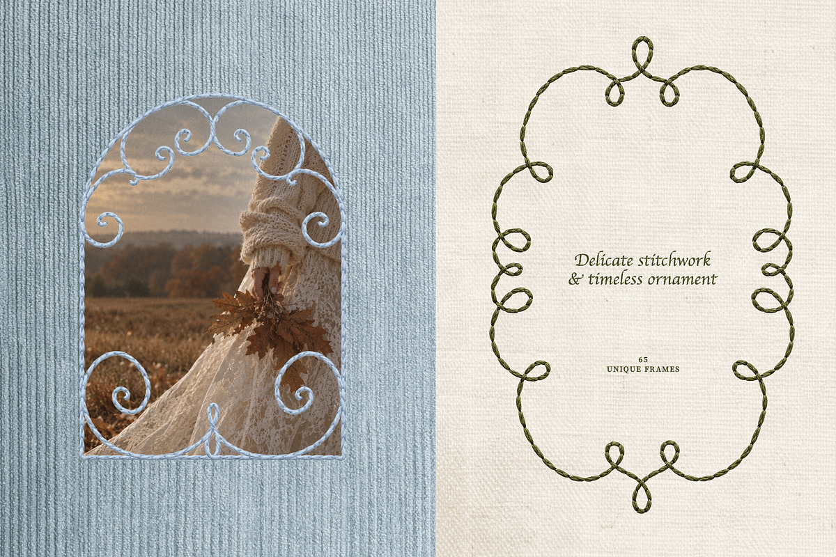 Velvet Poetry: Curly Embroidered, an Object Graphic by Hello Muse (Photo 4 of 10)