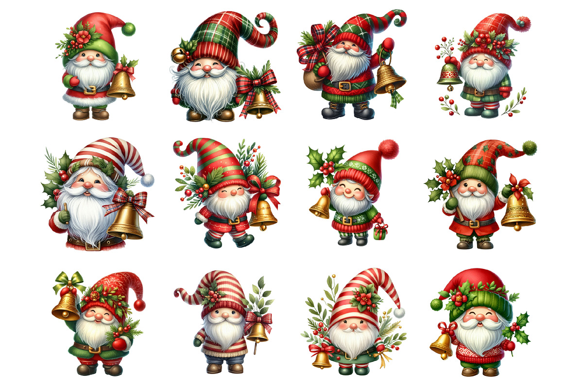 Christmas Gnome Cozy, an Illustration by Design Market (Photo 2 of 3)