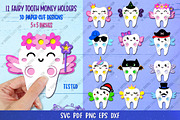 Tooth Fairy Money Holder Bundle, an Illustration by Digital_Craftyfox (Thumbnail 3 of 19)