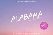 Alabama Handwritten Font, a Script Font by Artcoast Fonts (Thumbnail 3 of 14)