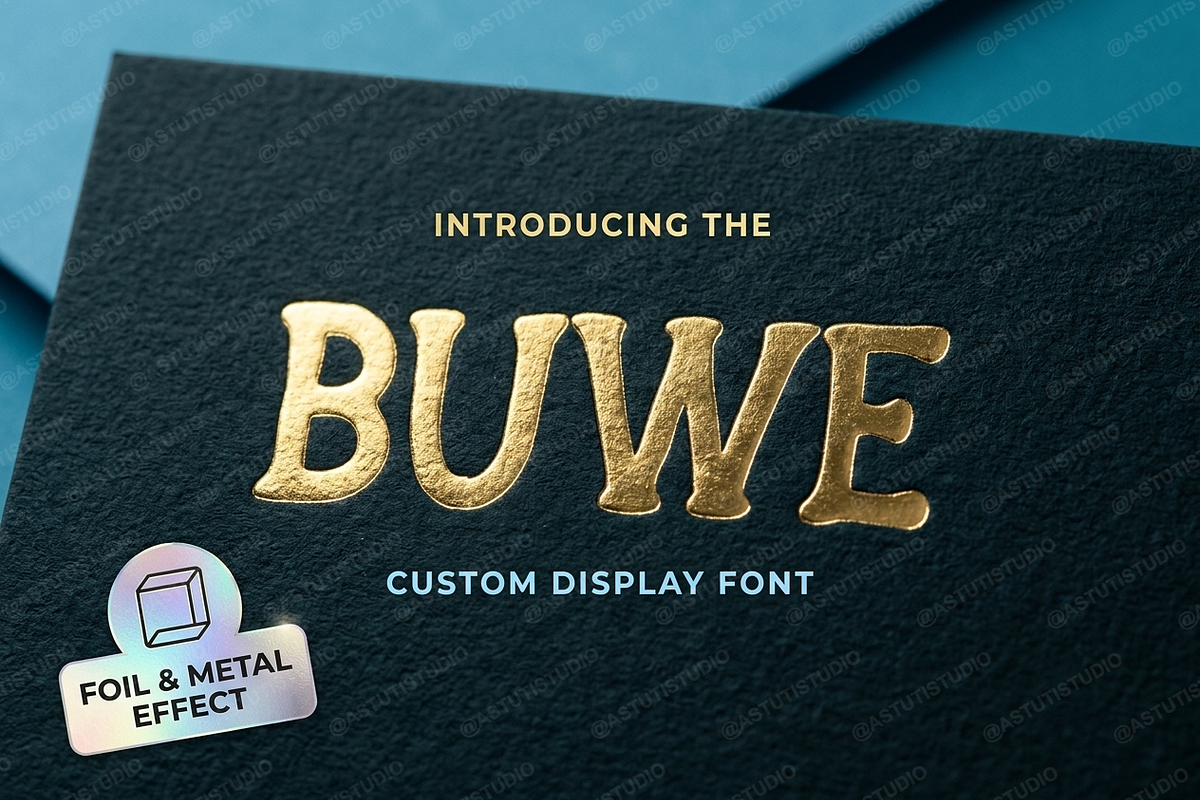 Buwe - Elegant Display Serif, a Sans Serif Font by Astuti Studio (Photo 24 of 26)