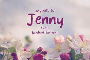 Jenny Handwritten Font