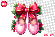 Christmas Ballet Slippers Cliparts, a Person Illustration by taramija (Thumbnail 4 of 26)