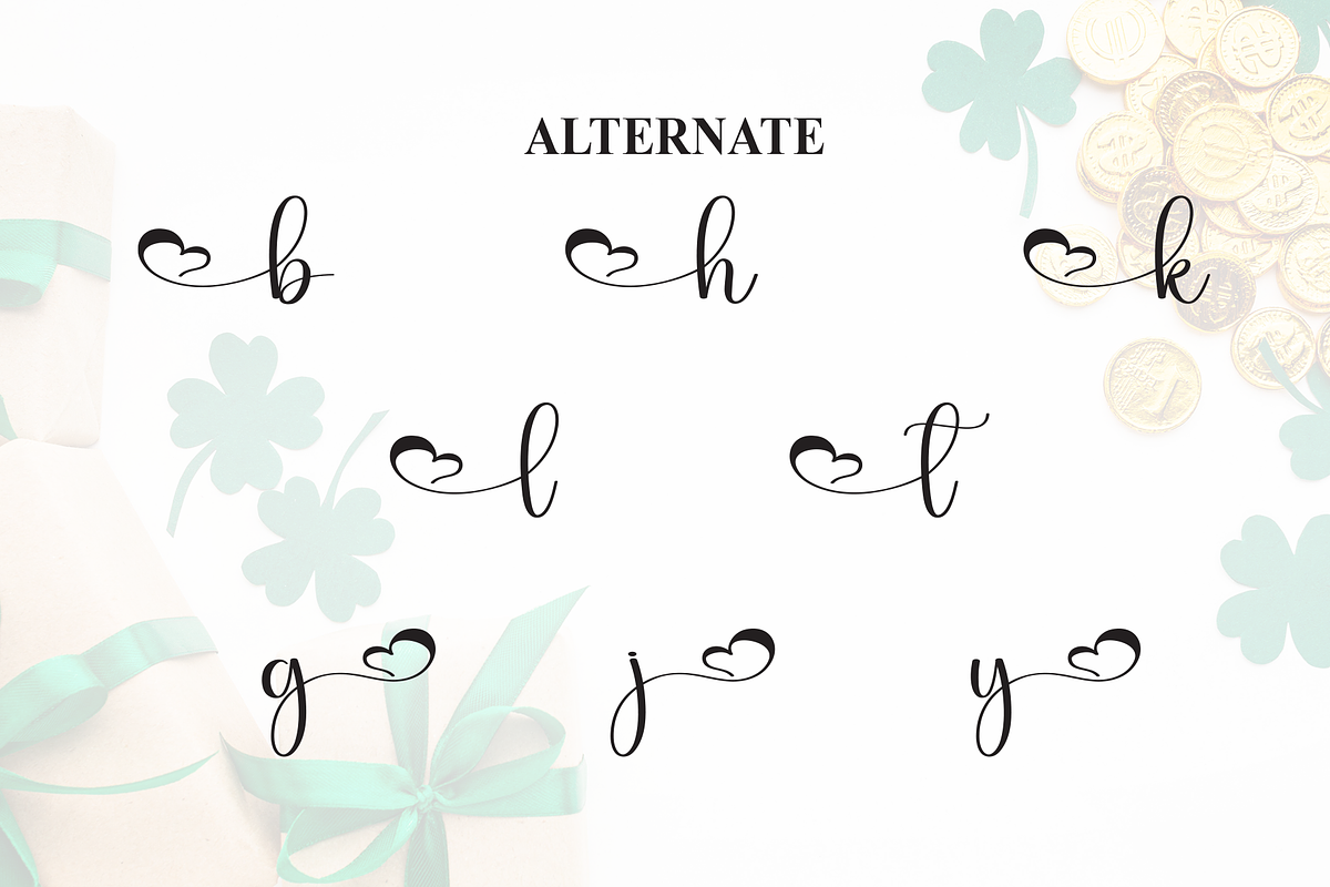 Lucky | Script Font, a Handwritten Font by Scratchones (Photo 8 of 9)