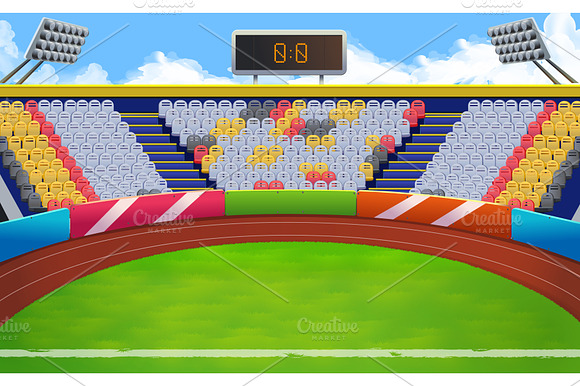 Stadium Sports Arena Background