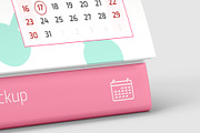 Desk Calendar Mockup - 6 views, a Packaging Mockup by Illusiongraphic (Thumbnail 10 of 19)