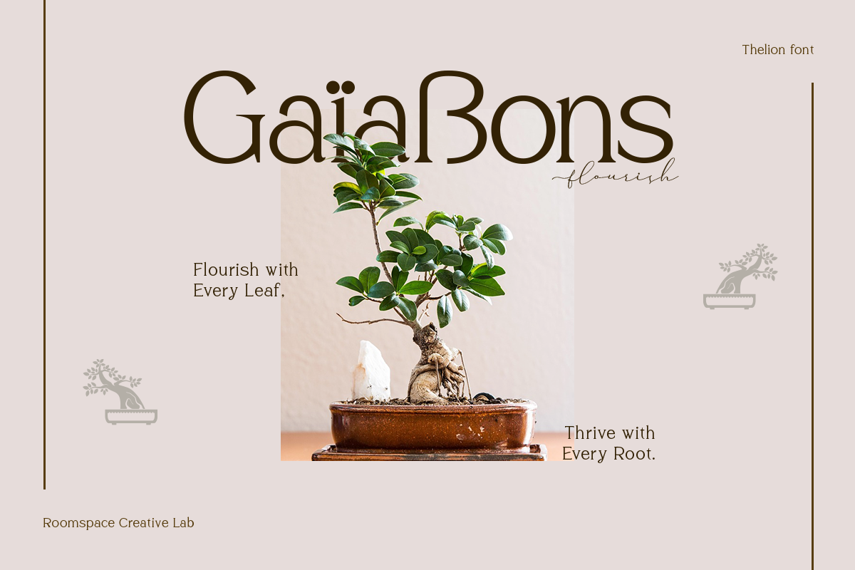 Thelion - Elegant Serif Font, a Serif Font by roomspace creative lab (Photo 10 of 12)