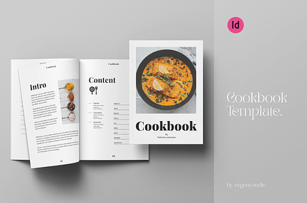 Cookbook Template, a Brochure Template by evgenystudio