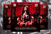Halloween Party Flyer, a Flyer Template by MithilaCreation (Thumbnail 1 of 6)