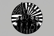 Worker Silhouette Vector Set, an Illustration by musafir_fashion (Thumbnail 7 of 21)