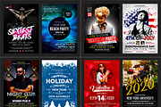 100-Party Flyers Bundle, a Flyer Template by AfzaalGraphics (Thumbnail 2 of 14)