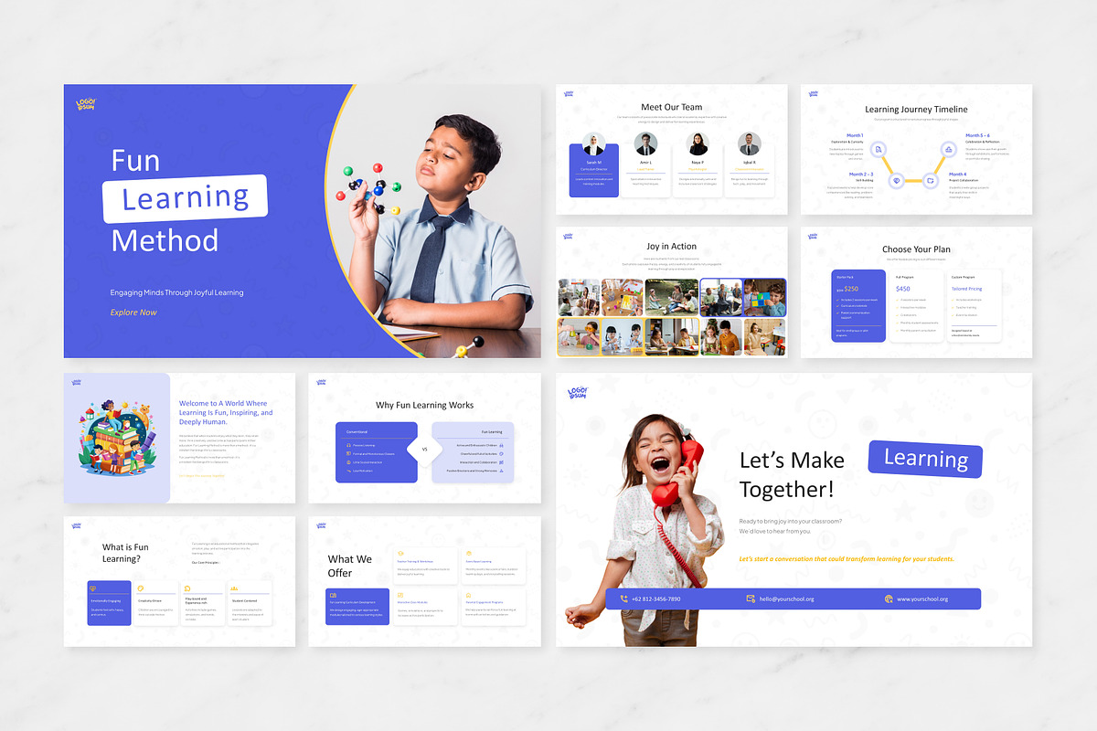 Fun Learning Presentation Keynote, a Presentation Template by Antstheme (Photo 3 of 3)