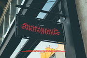 Vornath | Black Metal Font, a Blackletter Font by Denustudios (Thumbnail 8 of 12)
