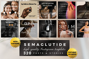 Semaglutide Instagram Templates