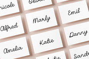 Heirloom Recipe, a Script Font by Sofia Skoog (Thumbnail 10 of 10)