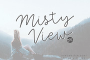Misty View, a Script Font by Artstudio (Thumbnail 1 of 5)