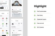 Domoco News UI KIT, a Device Mockup by Odama (Thumbnail 2 of 5)