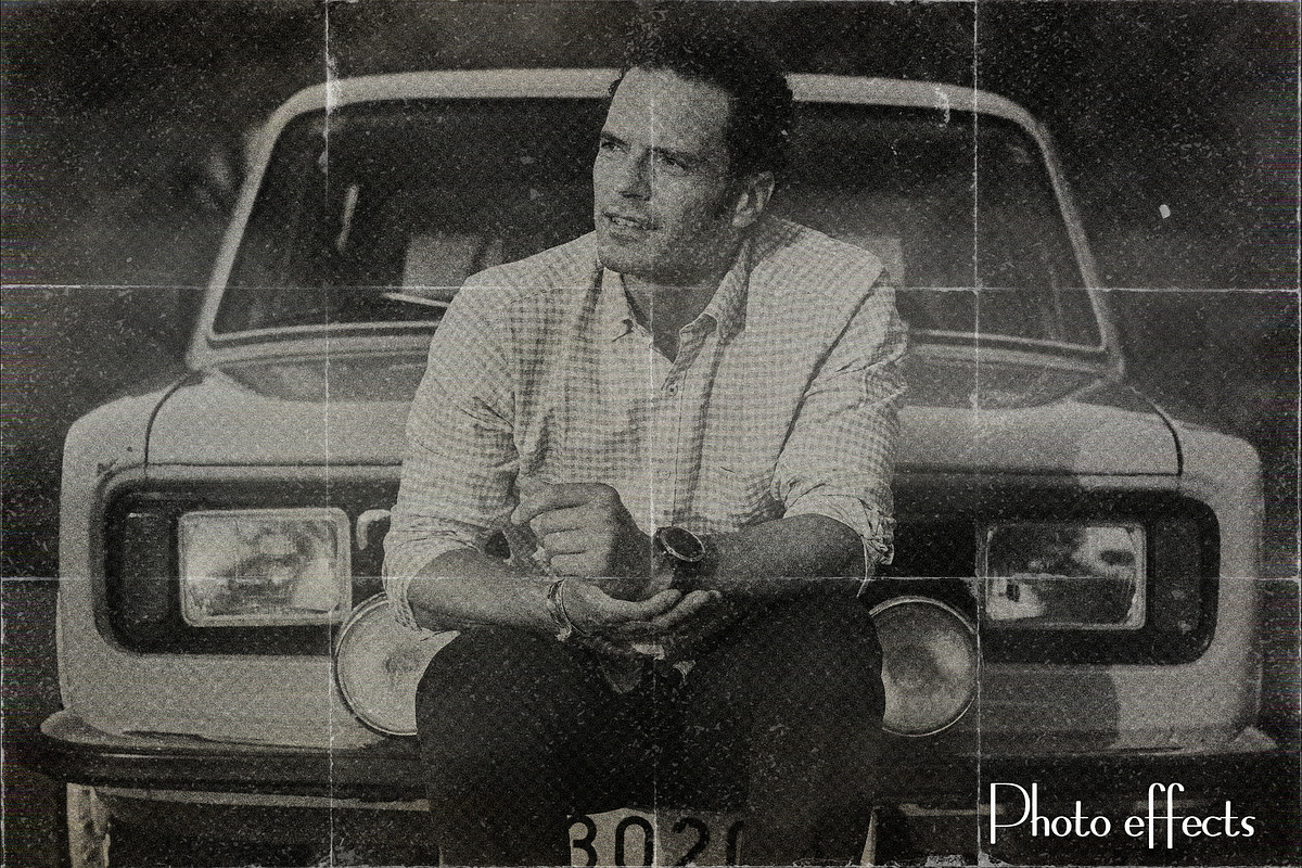 Retro Printed Photography Effects, a Layer Style Add-On by 3d_model_tifotizi (Photo 3 of 4)