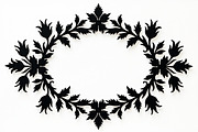 Intricate Silhouette Frame Pack, an Illustration by Creativeshirt (Thumbnail 7 of 9)