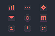Glass Icon Set, an Icon by unfoldco (Thumbnail 3 of 5)