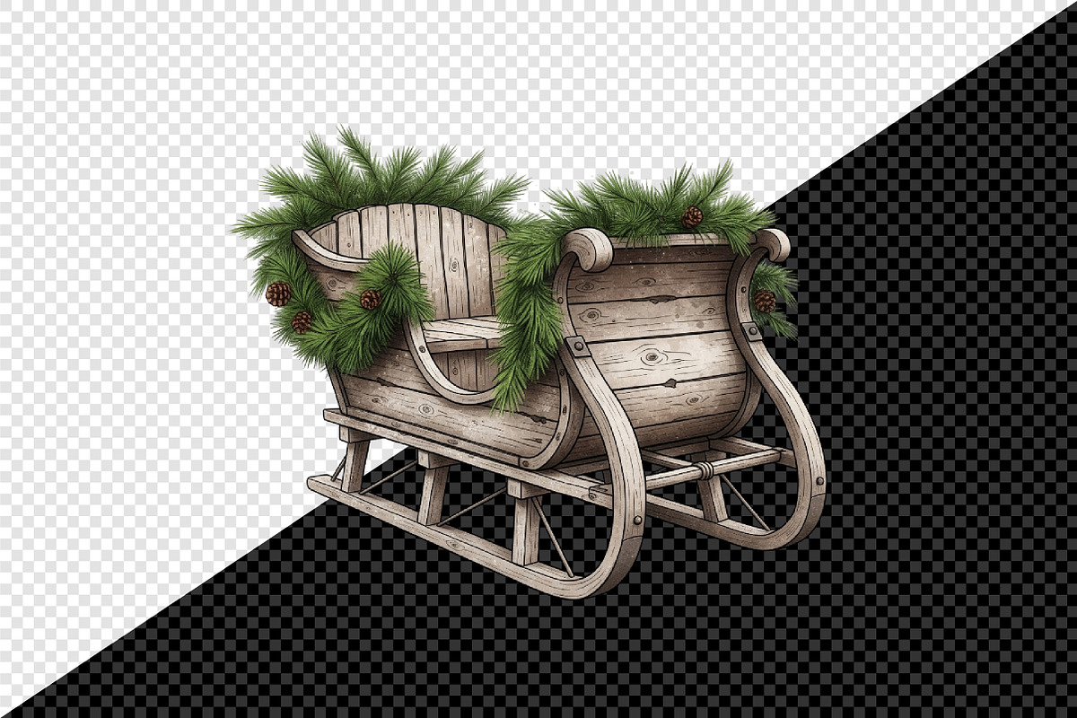 Christmas Timeless Winter Clipart, an Illustration by Creative Art (Photo 4 of 9)