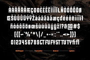 Brodhera - Bold Condensed Sans Font, a Sans Serif Font by Typia Nesia (Thumbnail 2 of 12)