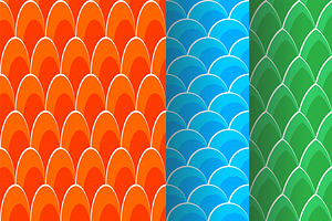 Scale seamless pattern, a Pattern Graphic by Volyk