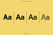 Rockhill Sans: A Diverse Sans Serif, a Sans Serif Font by Bnick (Thumbnail 2 of 23)