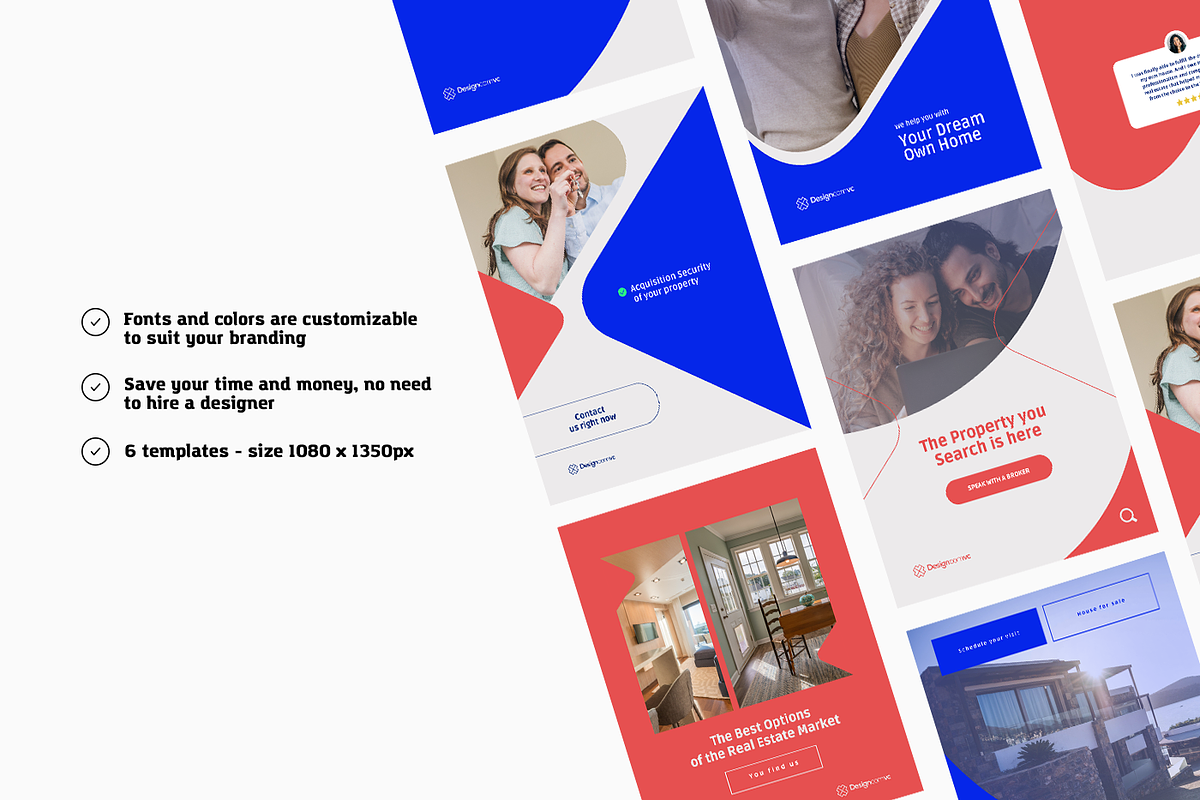 Instagram Canva Templates, a Social Media Template by Designcomvc