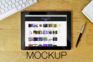 Mockup for iPad