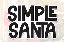 Simple Santa | Script Font