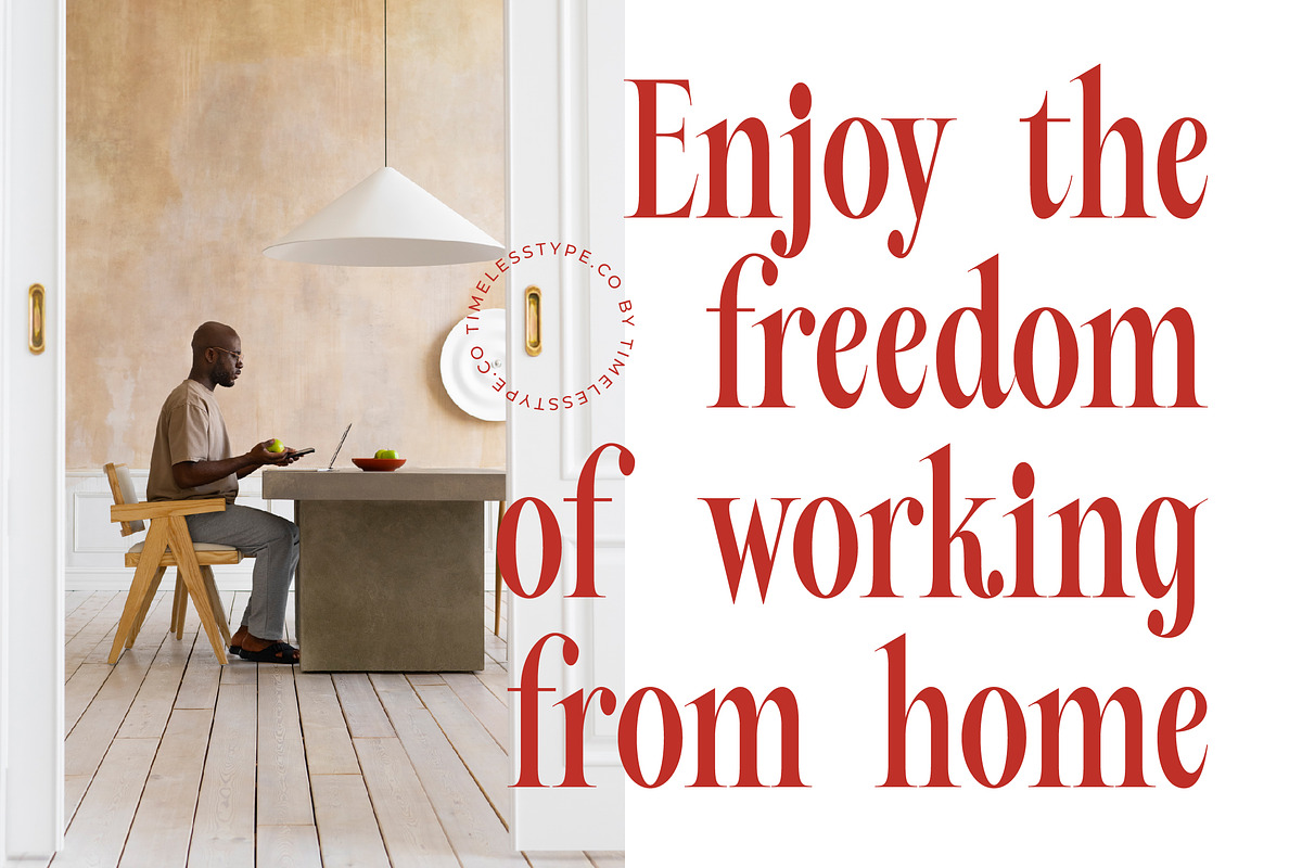 Mafian Tall Serif Display Font, a Serif Font by timelesstype.co (Photo 10 of 20)