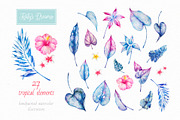Tropical Paradise. Watercolor, an Animal Illustration by Ekaterina Mikheeva (Thumbnail 2 of 6)