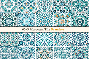 Moroccan Pattern Tile V1