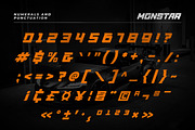 MONSTAR, a Sans Serif Font by Umitype (Thumbnail 9 of 10)