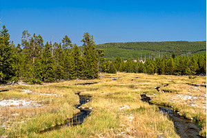 Rabbit Creek winding through a, a Nature Photo by Leonid Andronov