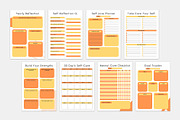 Self Care Help Planner Canva, a Stationery Template by MNT-Creator (Thumbnail 7 of 8)