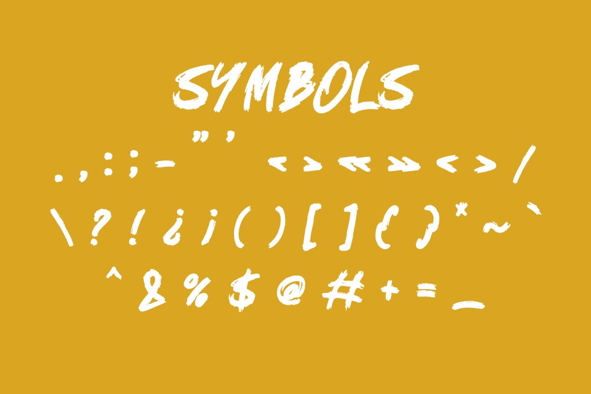 Koxtreitz - Brush Handwritten Font, a Handwritten Font by Dhabee (Photo 7 of 15)