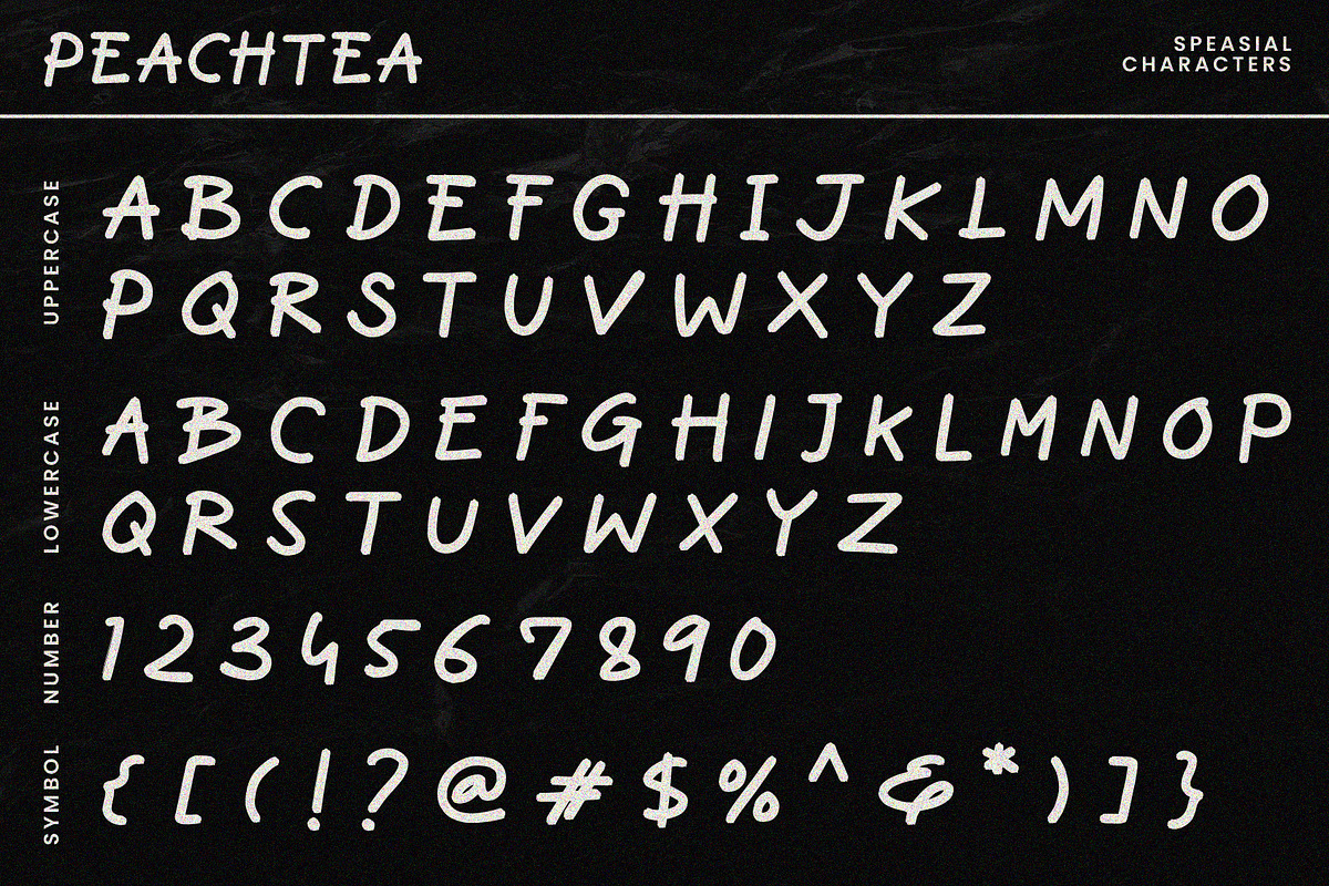 Peachtea Modern Handwritten Font, a Handwritten Font by roomspace creative lab (Photo 11 of 12)
