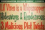 Whipsnapper Extra Condensed Family, a Font by Pink Broccoli (Thumbnail 1 of 3)