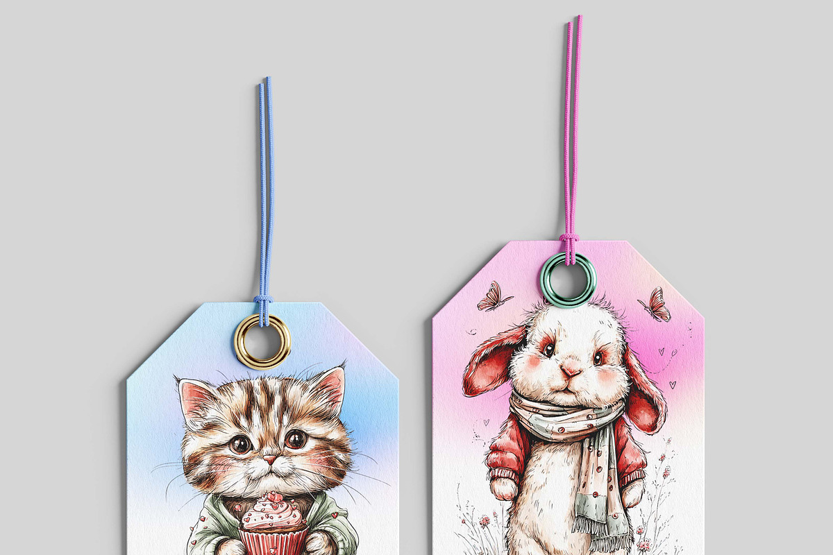 Whimsical Valentine Teddy Bear, an Illustration by one-touch (Photo 5 of 18)
